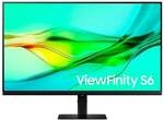 Samsung Monitor &raquo;ViewFinity S6 S32D600UAU&laquo; 81,3 cm / 32 '' schwarz, 71.39x58.5x22