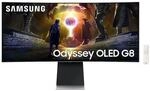 Samsung Curved Monitor &raquo;Odyssey G85SD S34DG850SU&laquo; 86,0 cm / 33,9 '' silber