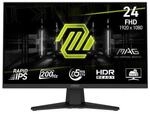 Msi Gaming Monitor &raquo;MAG 244FDE&laquo; 60,45 cm / 23,8 '' schwarz, 54.19x39.83x22 cm