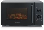 SEVERIN Mikrowelle &raquo;MW 7796&laquo; 900 W schwarz schwarz, 48.7x29x36.5 cm