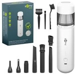 goobay Mini-Akku-Staubsauger &raquo;Advanced 77828, 80W&laquo; wei&szlig;, 6.5x27.5x6.5 cm