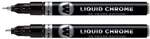 MOLOTOW Acrylstifte &raquo;LIQUID CHROME&trade;&laquo; 2 - 1 mm 2 St&uuml;ck chrom silber