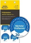 Avery Zweckform Pr&uuml;fplaketten &raquo;7906&laquo; blau 30,0 x 30,0 mm 80 St&uuml;ck blau