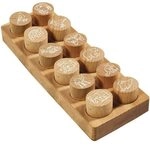 Colop Stempel &raquo;Woodies&laquo; exotische Tiere braun