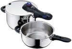 WMF Schnellkochtopf-Set &raquo;Perfect Plus One Pot&laquo; 3-tlg. silber 3+4,5 l silber