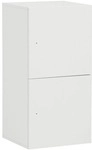M&ouml;belpartner Spind &raquo;Locked&laquo; 2x1 mit elektronischem RFID-Schloss wei&szlig;,