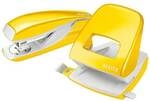 Leitz Tacker-Locher-B&uuml;roset &raquo;5095 WOW&laquo; gelb, 9.8x10.9 cm