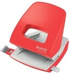 Leitz Locher &raquo;5003 NeXXt Recycle&laquo; rot, 10.1x10.9x12.1 cm