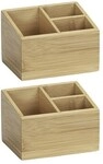 Wenko 2er-Set Organizer &raquo;Terra&laquo; 3 F&auml;cher