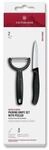 Victorinox Gem&uuml;semesser-Set mit Y-Sch&auml;ler &raquo;Swiss Classic&laquo; 2-tlg. schwarz
