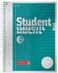 Brunnen Collegeblock &raquo;Premium Student Duo&laquo; A5 kariert/liniert wei&szlig;