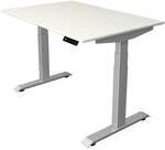 Kerkmann Schreibtisch h&ouml;henverstellbar (elektrisch) &raquo;Move 4&laquo; 120 cm T-Fu&szlig; wei&szlig;,