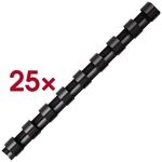 Fellowes Plastikbinder&uuml;cken 14 mm schwarz