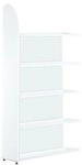 Kerkmann Anbauregal &raquo;Dante 5 OH&laquo; mit R&uuml;ckwand 100 cm breit wei&szlig;, 100x190x32.5 cm