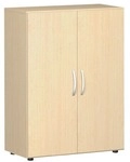 Geram&ouml;bel Aktenschrank 80 cm 3 OH braun, 80x110.4x42 cm