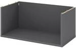 HAMMERBACHER Aufsatzregal &raquo;Flexwall&laquo; 80 cm breit 1 OH grau, 80x40 cm