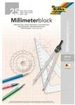 folia Millimeterpapier wei&szlig;, 21.1x29.8 cm