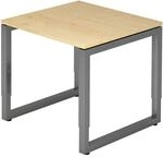 HAMMERBACHER Schreibtisch &raquo;R-Line&laquo; 80 cm Gestell graphitfb. braun, 80x85x80 cm