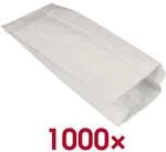 Papstar 1000 Papierfaltenbeutel gef&auml;delt wei&szlig; - 42 x 15 x 7 cm wei&szlig;