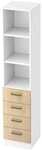HAMMERBACHER Schubladenregal &raquo;R-Line&laquo; wei&szlig;, 40.6x200.4x42 cm