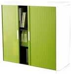 easyOffice Rollladenschrank &raquo;easyOffice&laquo; 110 x 104 cm gr&uuml;n, 110x104x41.5 cm