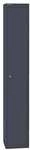 Bisley Garderobenschrank &raquo;Office&laquo; 1x 30 cm tiefes Abteil blau, 30.5x180.2x30.5 cm