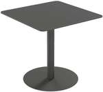 meet Bistrotisch &raquo;Cross&laquo; quadratisch 80 x 80 x 75 cm schwarz, 75x80 cm