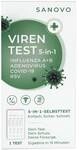 SANOVO Selbsttest 5-in-1 Schnelltest Viren Check