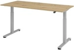 HAMMERBACHER Schreibtisch h&ouml;henverstellbar (elektrisch) &raquo;Alicante&laquo; 180 cm Gestell