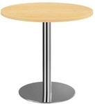 HAMMERBACHER Besprechungstisch STF08 &raquo;Meeting&laquo; Rund &Oslash;80 cm braun, 80x75.5 cm