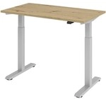 HAMMERBACHER Schreibtisch &raquo;Home Office&laquo; 120 cm breit und elektrischnisch