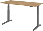 HAMMERBACHER Schreibtisch h&ouml;henverstellbar (elektrisch) &raquo;Alicante&laquo; 160 cm Gestell