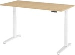 HAMMERBACHER Schreibtisch h&ouml;henverstellbar (elektrisch) &raquo;Alicante&laquo; 160 cm Gestell