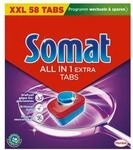 Somat Sp&uuml;lmaschinentabs &raquo;All in 1 Extra&laquo; 58 St&uuml;ck blau