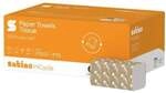 satino HiCycle Papierhandt&uuml;cher 2-lagig wei&szlig; 24 x 128 Blatt (=3072 Blatt) wei&szlig;, 25