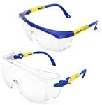 S&R Schutzbrillen-Set 2 Brillen blau