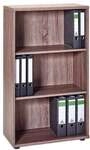 M&ouml;belpartner Aktenregal &raquo;Rom&laquo; 65 cm breit 3 OH braun, 65x111x34 cm