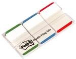 Post-it Index Haftstreifen &raquo;Index Strong&laquo; 38 x 25,4 mm, gr&uuml;n/blau/rot gr&uuml;n,