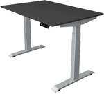 Kerkmann Schreibtisch h&ouml;henverstellbar (elektrisch) &raquo;Move 4&laquo; 120 cm T-Fu&szlig; grau,