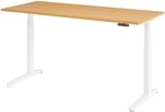 HAMMERBACHER Schreibtisch h&ouml;henverstellbar (elektrisch) &raquo;Alicante&laquo; 180 cm Gestell