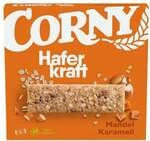Corny Hafer-Riegel &raquo;Haferkraft Mandel Karamell&laquo; 4 St&uuml;ck braun