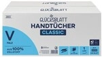 GL&Uuml;CKSBLATT Papierhandt&uuml;cher &raquo;Classic&laquo; 1-lagig naturwei&szlig; 4800 Bl&auml;tter (20 x 240