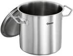 Bartscher Kochtopf Edelstahl 6,1 Liter mit Deckel silber, 29.5x24x22 cm