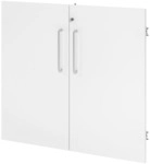 HAMMERBACHER T&uuml;renpaar &raquo;Flexwall&laquo; 2 OH wei&szlig;, 79.6x70.1 cm