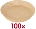 Papstar Backpapier f&uuml;r Hei&szlig;luftfritteusen 23 cm rund