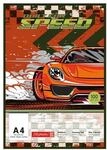 Brunnen Malblock A4 &raquo;Fast Wheels&laquo; 100 g/m&sup2;, 21.3x29.4 cm