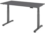 HAMMERBACHER Schreibtisch h&ouml;henverstellbar (elektrisch) &raquo;Alicante&laquo; 160 cm...