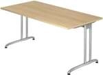 HAMMERBACHER Schreibtisch &raquo;Wien&laquo; 160 cm braun, 160x72x80 cm