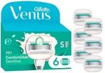 Gillette Rasierklingen &raquo;Venus Pro ComfortGlide Sensitive&laquo; 6 St&uuml;ck