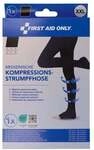 First Aid Only Kompressions-Strumpfhose Zehen offen Gr&ouml;&szlig;e XXL
